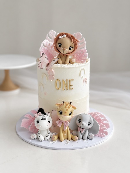 Single tier cakes 4